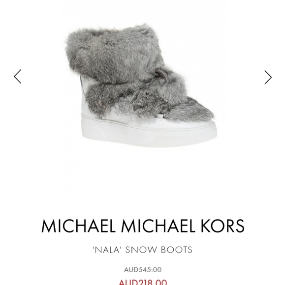 MICHAEL KORS 'NALA' SNOW BOOTS - Picture 2 of 14